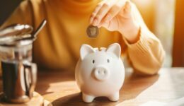 Saving Money in a Piggy Bank